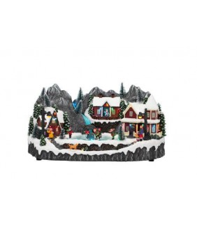 Christmas village animated