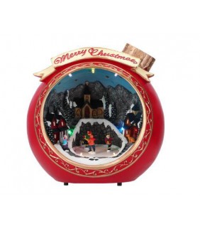 Bola de Navidad Animada con led