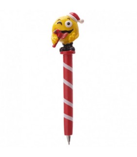 Bolígrafo Navideño Emoticonos 4M