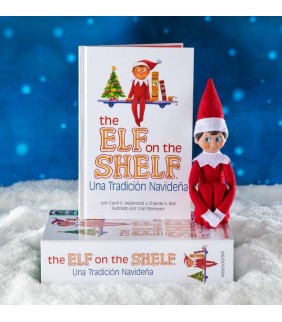 The elf on the shelf cuento y muñeco elfo niño 