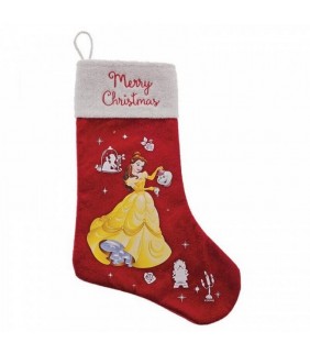 Calcetín de Navidad Disney La Bella y La Bestia