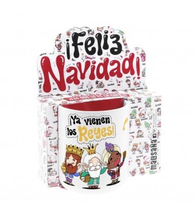 TAZA 330 ML / MUG 330 ML - ¡YA VIENEN LOS REYES 