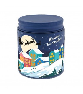 VELA AROMÁTICA / SCENTED CANDLE - DARK BLUE ILUMIN