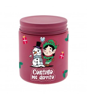 VELA AROMÁTICA - RED - CONTIGO ME DERRITO