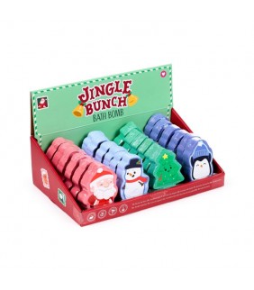 Bomba de Baño con Formas Navideñas Jingle Bunch