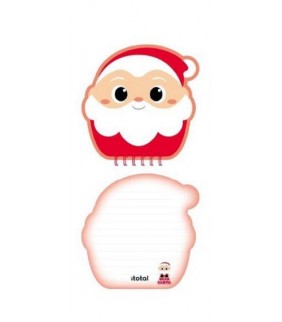 Bloc de Notas Papa Noel 15 cm