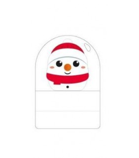 Sello Navidad Muñeco de Nieve