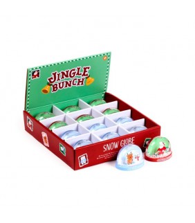 Bola de Nieve Navidad Jingle Bunch Mediana