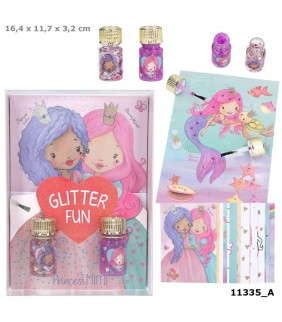Princess Mimi set creativo pegamento de purpurina 