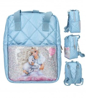 Mochila Azul Asas Fantasy Top Model