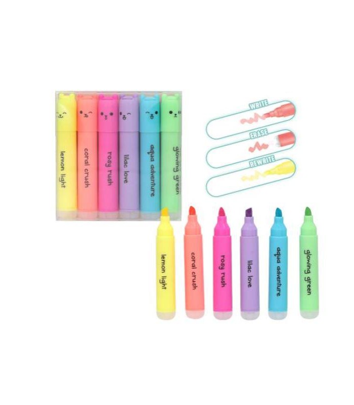 PENfection set de mini subrayadores borrables
