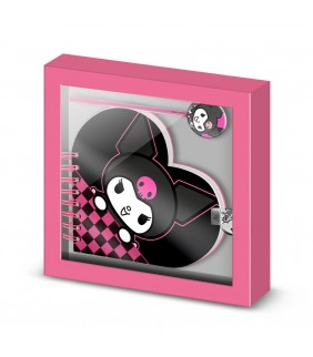Kuromi Multicolor KUROMI Cuad Corazón Llave Boli