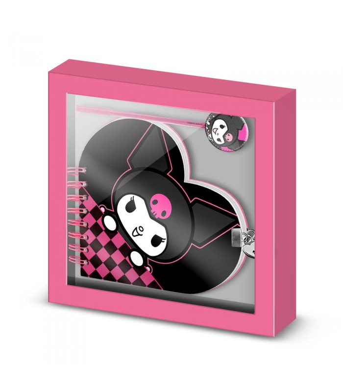 Kuromi Multicolor KUROMI Cuad Corazón Llave Boli