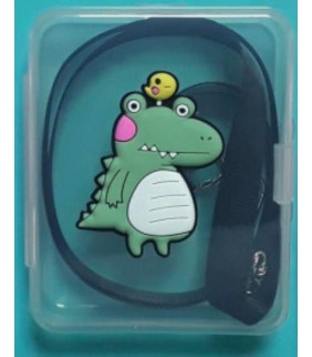 Caja para mascarilla para colgar al cuello Dino