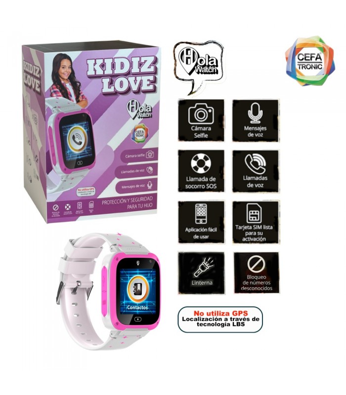 Reloj Inteligente Hola Watch Urban Love Sipecusa
