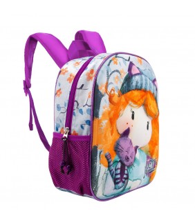 Forever Ninette Multicolor Mochila 3D Pequeña Fore