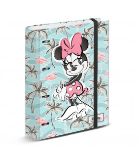 Minnie Mouse Turquesa Carpesano 4 Anillas P  Cuadr