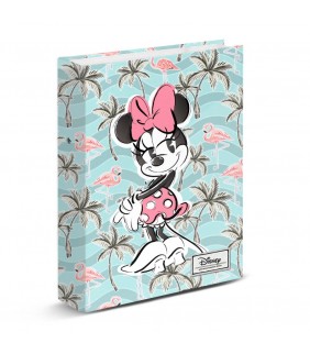 Minnie Mouse Turquesa Carpeta 4 Anillas Minnie Mou