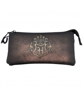 Harry Potter Marrón Estuche Portatodo Triple HS Ha