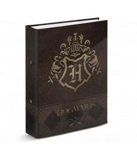 Harry Potter Marrón Carpeta 4 Anillas Harry Potter