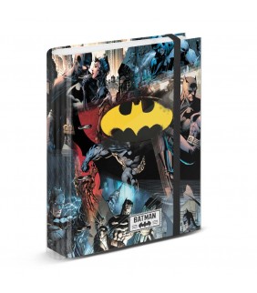 Batman Multicolor Carpesano 4 Anillas P  Cuadri  B