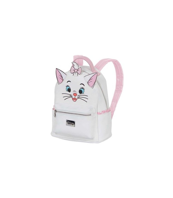 Mochila Heady Los Aristogatos Marie Face Blanco