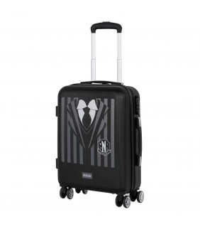 Miércoles Negro Maleta de Cabina ABS 4 Ruedas Miér