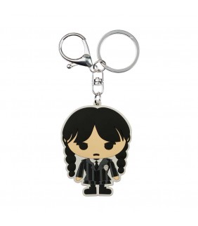 Miércoles Negro Llavero Brand Miércoles Chibi