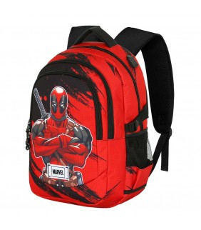 Deadpool Rojo Mochila Running PLUS Deadpool Bad