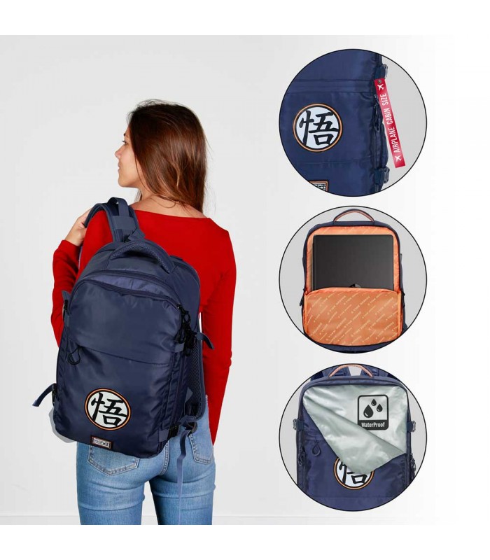 Dragon Ball Multicolor Mochila Mercury Cabin Drago