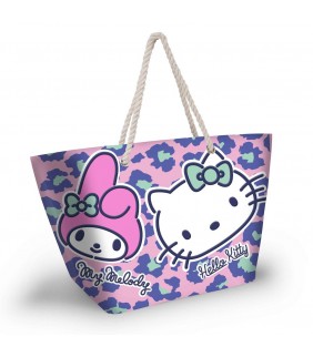 Hello Kitty Rosa Bolsa de Playa Soleil Hello Kitty