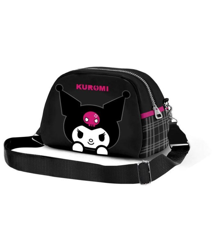 Hello Kitty Kuromi Skull-Bolso Bandolera Bowling L