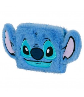 Disney Lilo y Stitch Heart-Monedero Plush  Azul