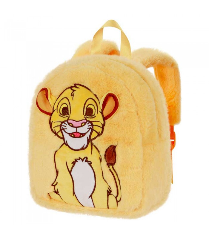 Disney El Rey León Sit-Mochila Plush  Amarillo