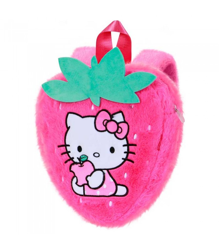 Hello Kitty Strawberry-Mochila Soft  Rosa