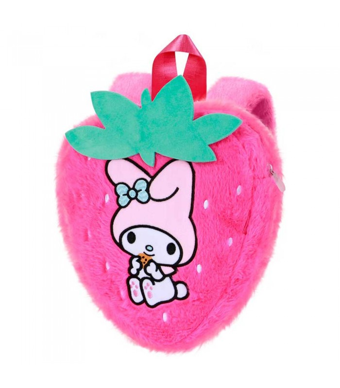 Hello Kitty My Melody Strawberry-Mochila Soft  Ros