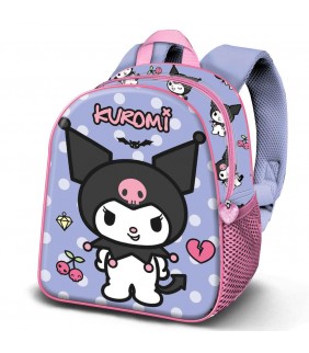 Hello Kitty Kuromi Rebel-Mochila 3D Elite  Malva