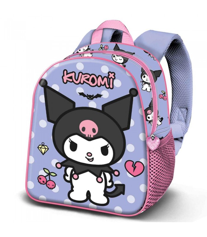 Hello Kitty Kuromi Rebel-Mochila 3D Elite  Malva