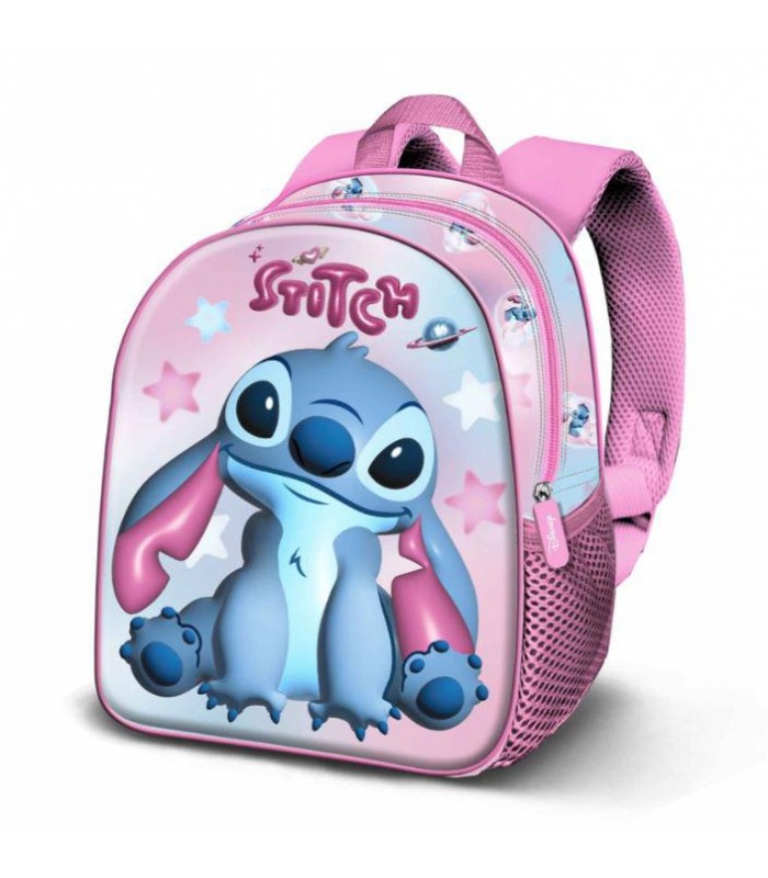 Disney Lilo y Stitch Cosmic-Mochila 3D Elite  Rosa
