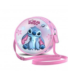 Disney Lilo y Stitch Cosmic-Bolso Bandolera Redond