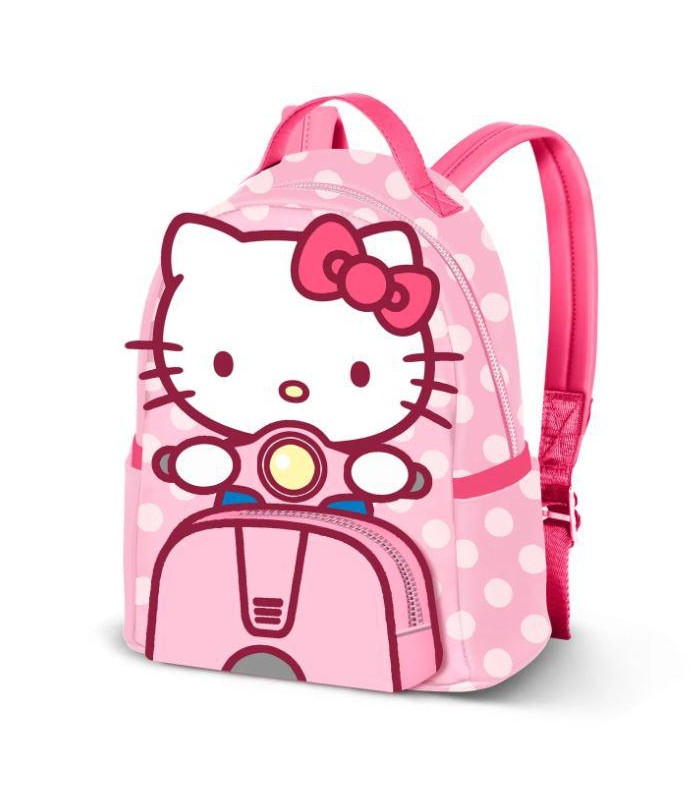 Hello Kitty Moto-Mochila Heady Pequeña  Rosa