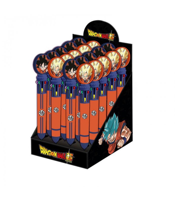Boligrafo 10 colores Dragon Ball Super surtido