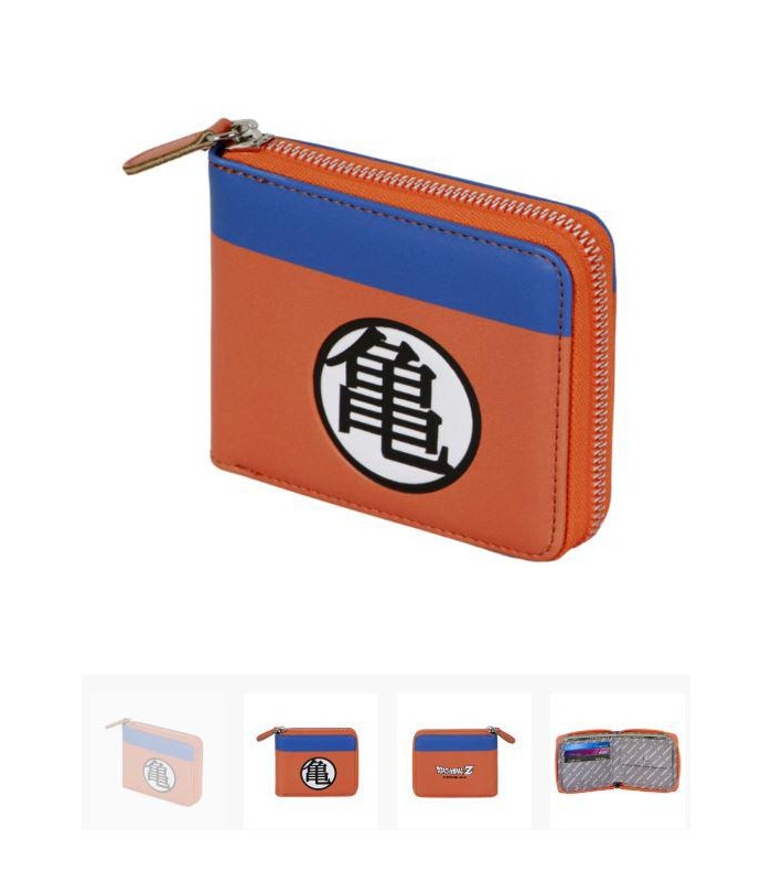 CARTERA Dragon Ball cremallera