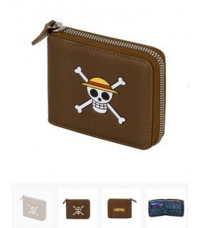 CARTERA One Piece cremallera