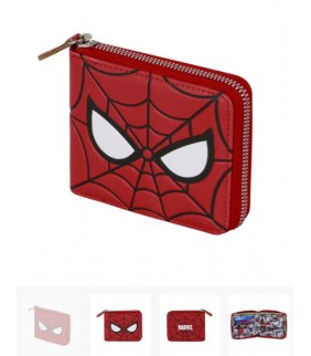 CARTERA Spiderman cremallera