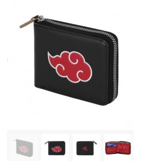 CARTERA Naruto cremallera