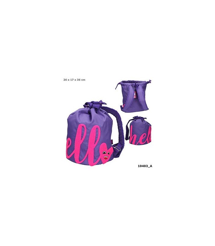 Bolsa mochila Hello purpura TopModel