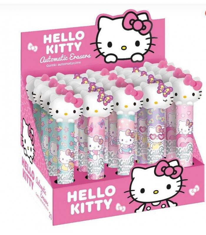 GOMA RETRACTIL HELLO KITTY