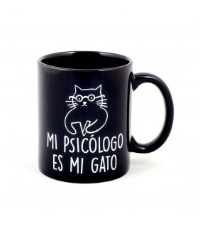 Taza con mensaje No puedo tengo planes con mi gato