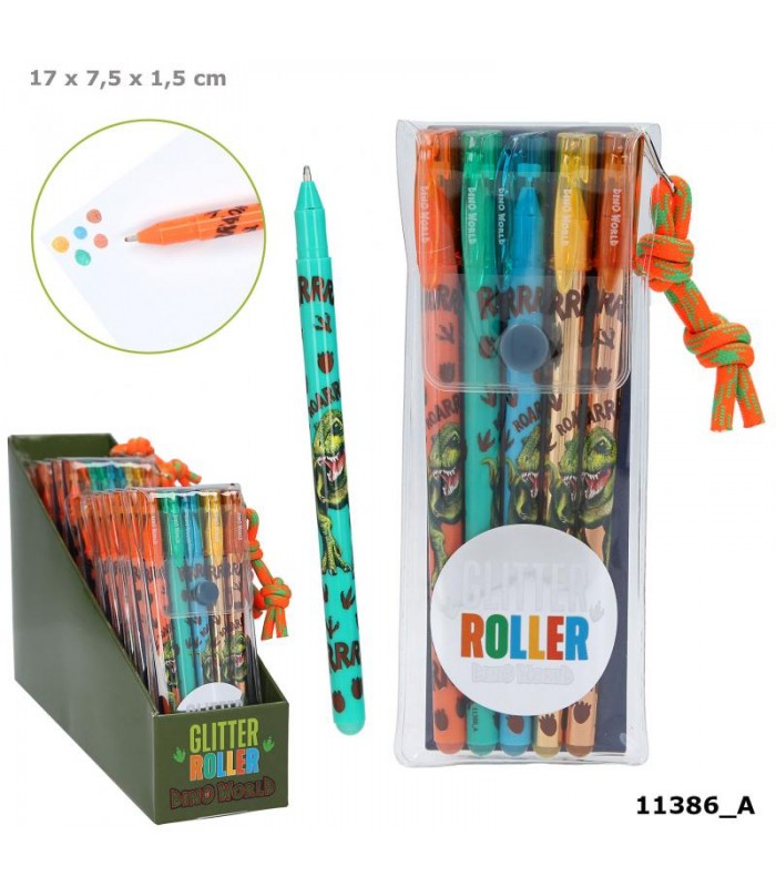 Dino World set rollers de gel